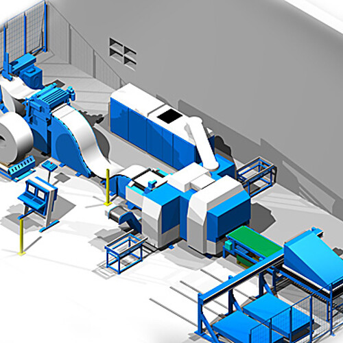 Firma PIVATIC Coil-Nibbelanlage PCC 80
