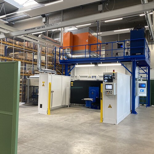 Firma Yaskawa Laserschweißroboter MC2000